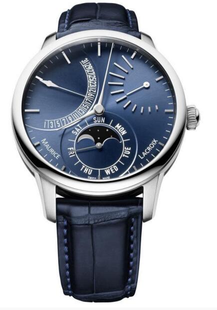 Maurice Lacroix Masterpiece Retrograde Moon MP6528-SS001-430-1 fake watches
